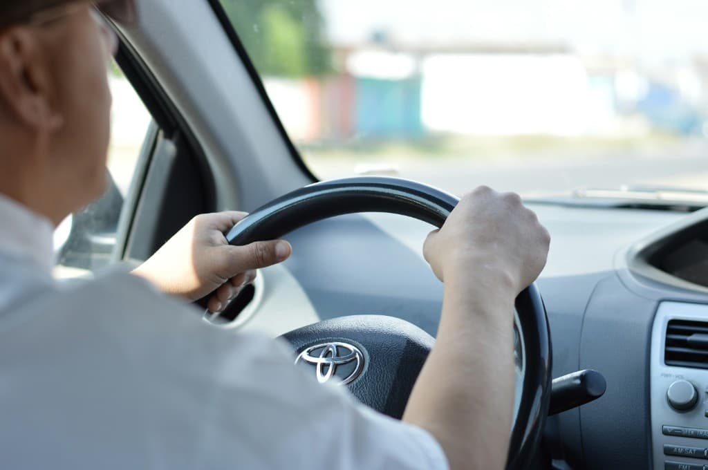 Professional driving on the road
